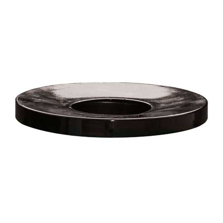 Spun Metal Receptacle Lid